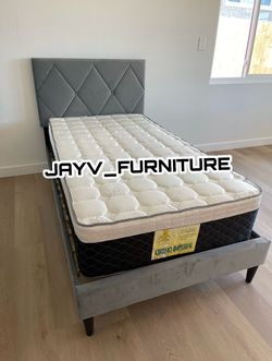 New twin bed frame with MATRESS