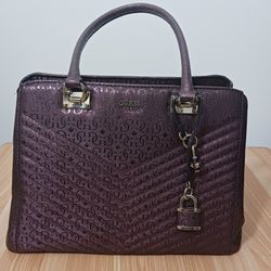 Guess 1984 Purple Bag Slight Stain Inside pocket  