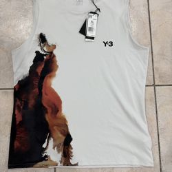 Adidas Y-3 Tennis Pro FreeLift Tee Sports Tank Top Training JN3000 Men's Size XL