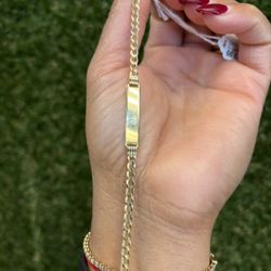14k Baby ID Bracelet 