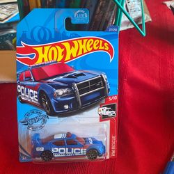 Dodge charger Police Car Hot Wheels