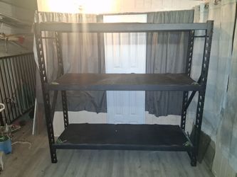 Uline shelves. 96 x 36 6ft tall