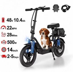 Brand NEW! Electric Scooter with Seat
