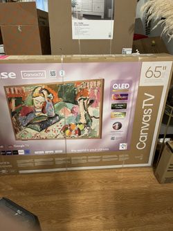 65 inch Hisense Canvas QLED 4K Tv