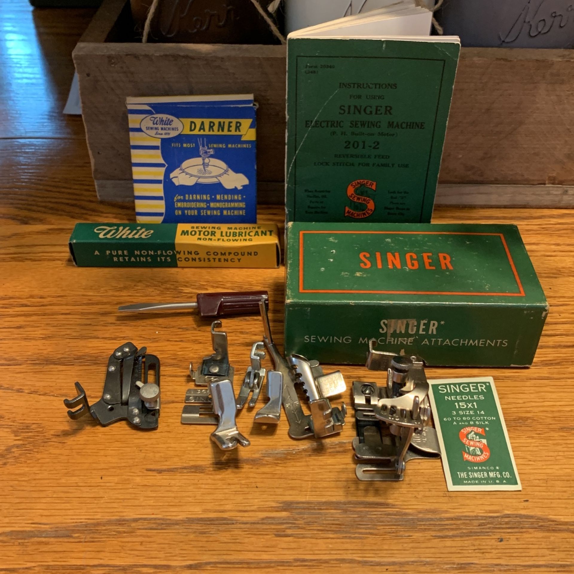 Vintage White Sewing Machine Parts And Singer Sewing Machine Parts