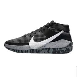 NIKE KEVIN DURANT 13 NO.7 OREO MEN'S MID LOW TOP BASKETBALL SNEAKERS SIZE 8.5 BLACK WHITE WOLF GRAY BRAND NEW CHECK OUT MY OFFERS.