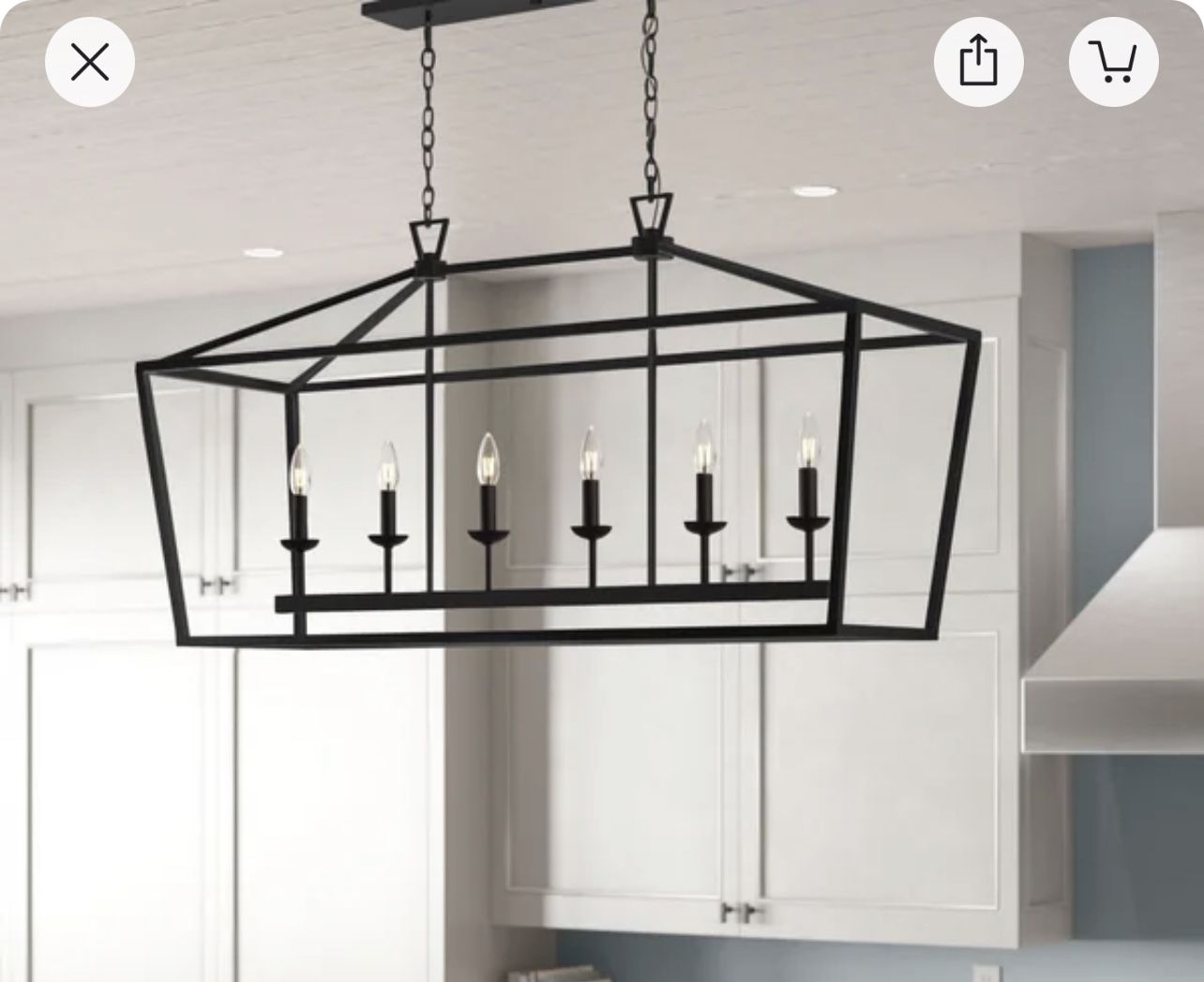 Light Kitchen Island