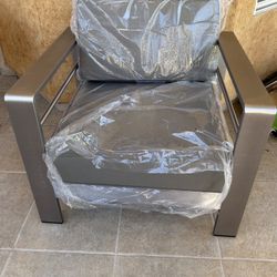 New Metal Club Chair