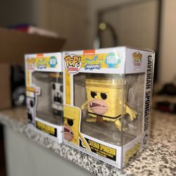 SpongeBob Funko Pop! (x2)