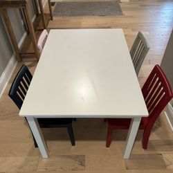 Pottery Barn Kids Table And Chairs