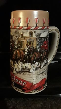 Vintage budwiser Stein 1986