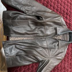 Marc NY Leather Jacket 