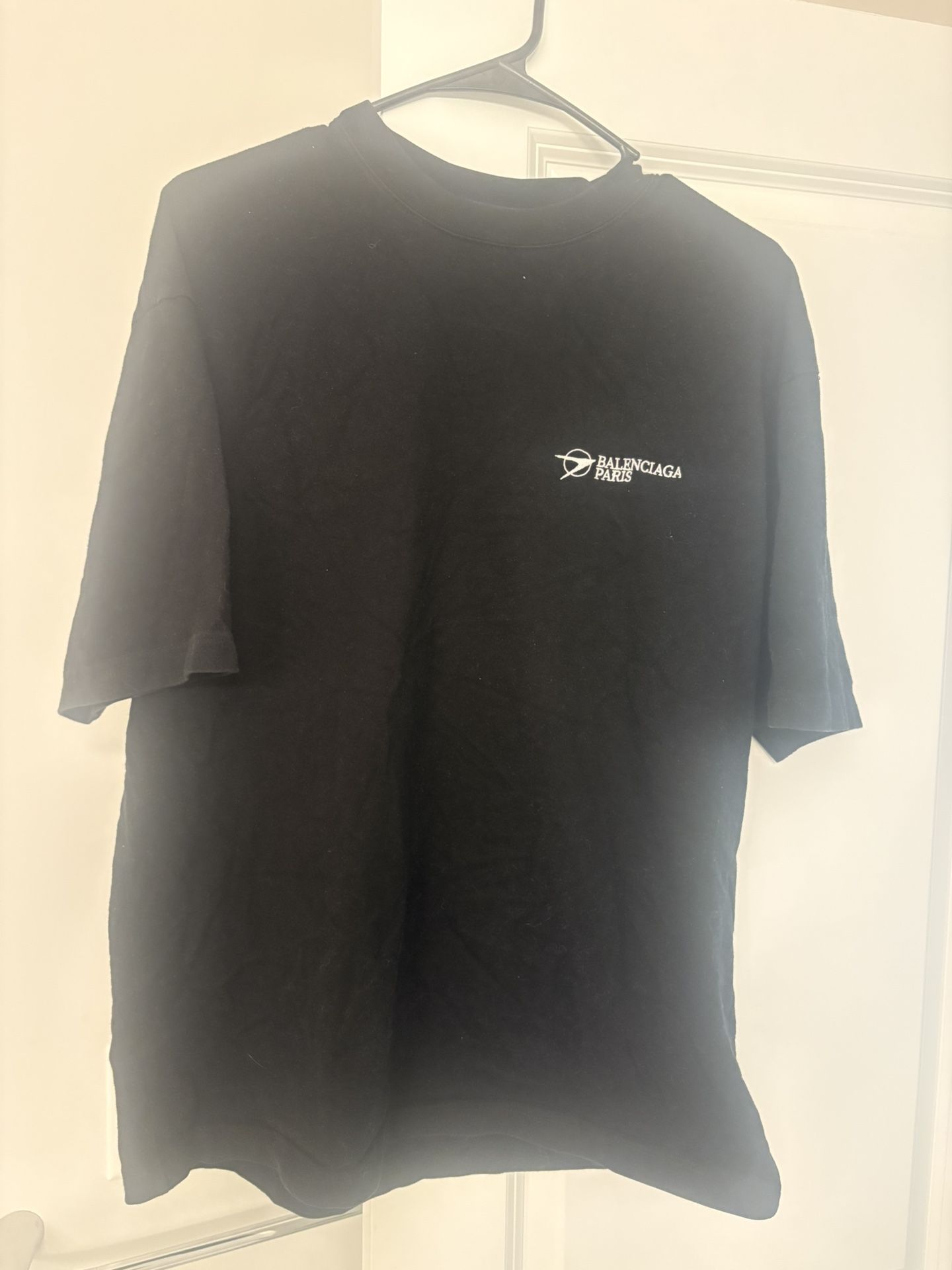 Black Balenciaga Shirt