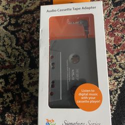 🔥Tech & Go Signature Series Audio Cassette Tape Adapter For Car