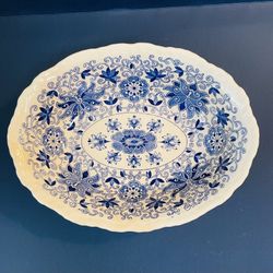 Stunning Mason Ironstone Antique  Oval Bowl 