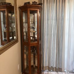 Wooden Glass Cabinet