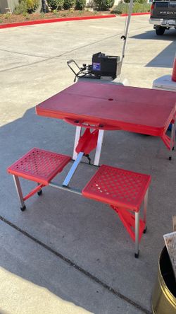 Camping bench