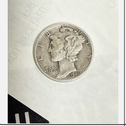 1941 Mercury Dime 