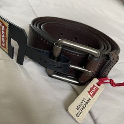 Levi’s Leather Belt Brown Size L 38-40
