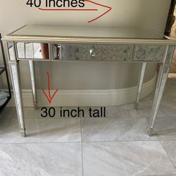 Mirror Console Table  
