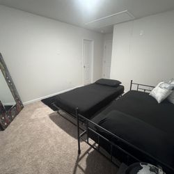 2 White Twin Mattresses