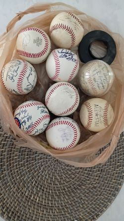 Autographed Baseballs