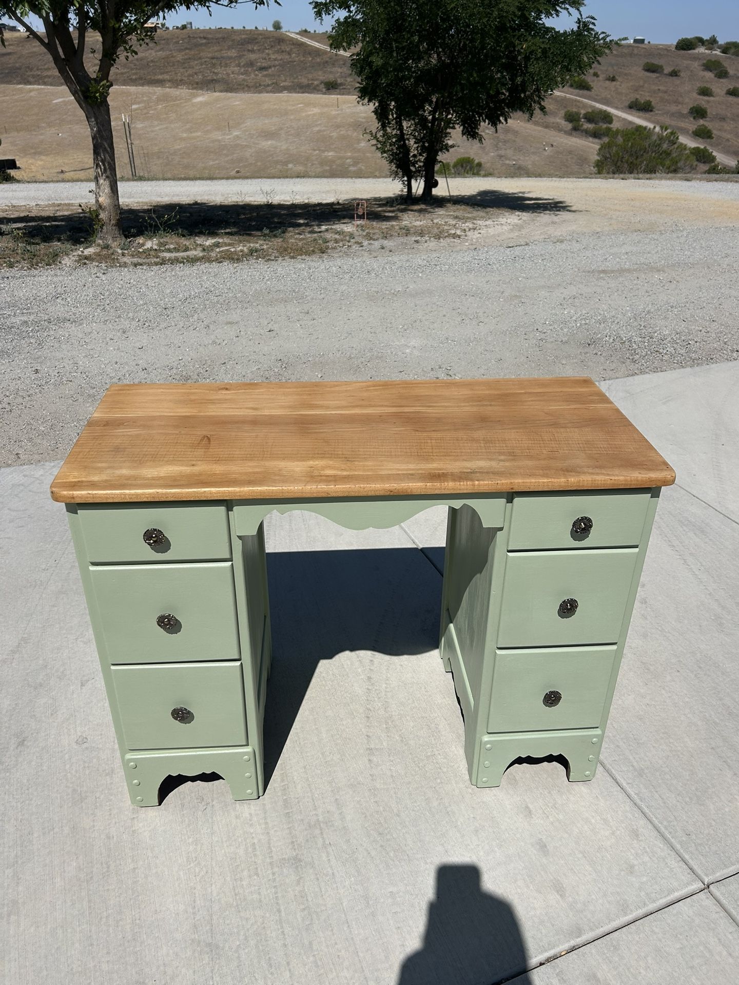 Vintage Boho Desk