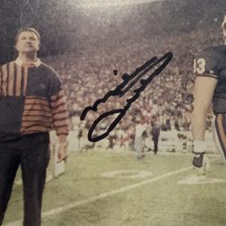 Mike Ditka Signed Firing Chicago Trib Firing Jan 15 Of 93 Couple Pages See Photos