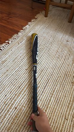 Easton Baseball Bat Navy and Gold