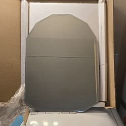 Mirror For Bathroom  Without  Frame, New.