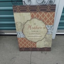 Mother canvas wall art  $7