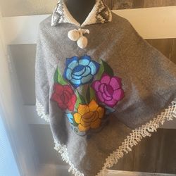 Mañanita Artesanal  De Lana (wool) 