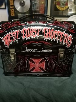 Jesse James West Coast Choppers lunch box