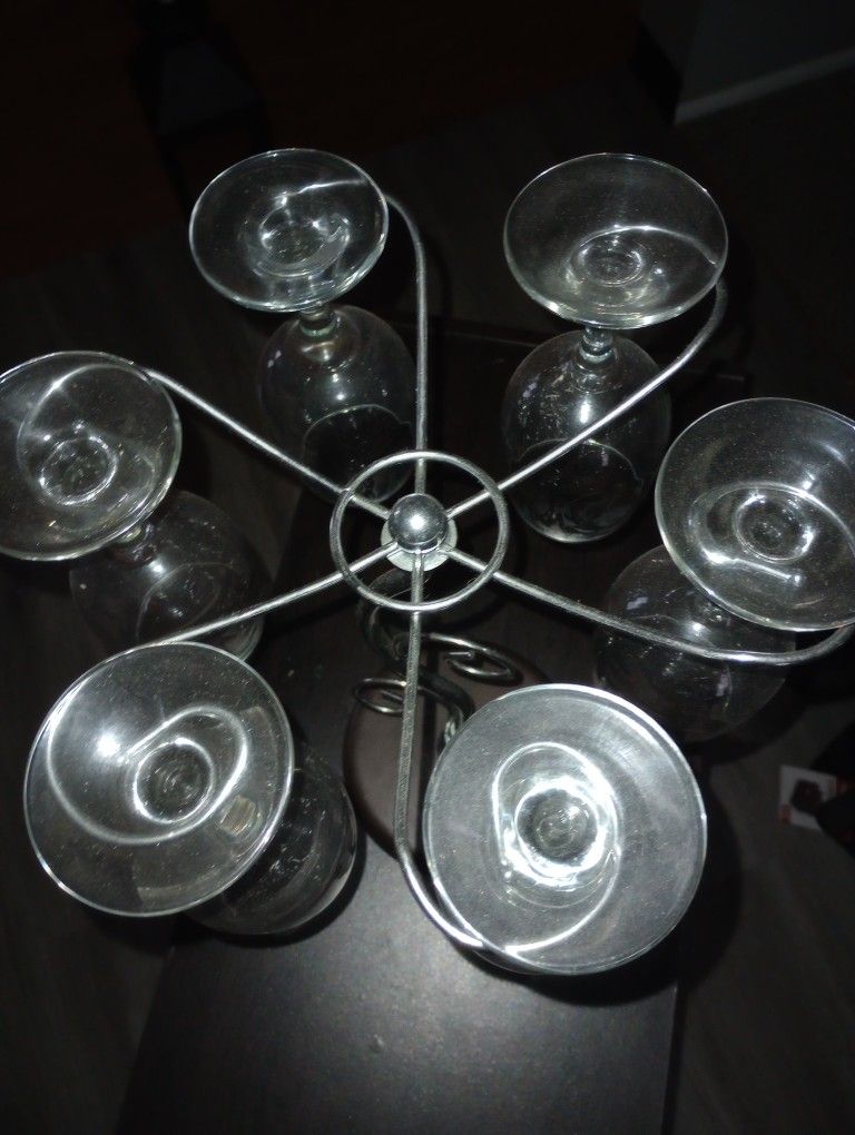 Stationary Wine Glass Rack