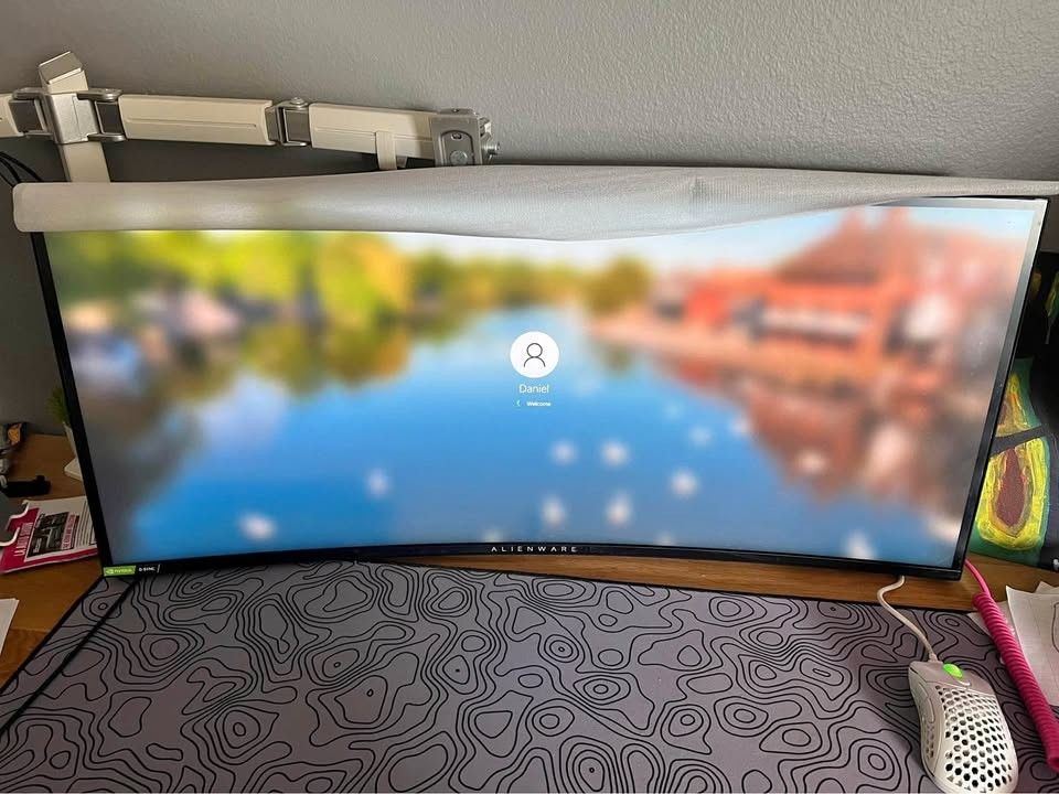 Alienware AW3420DW 34" Curved Ultrawide Monitor – 120Hz, G-Sync, WQHD
