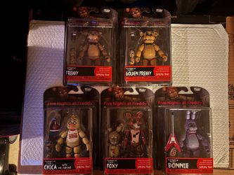 Funko Five Nights at Freddy's Action Figure Set w/ Pieces to Create Spring Trap - New