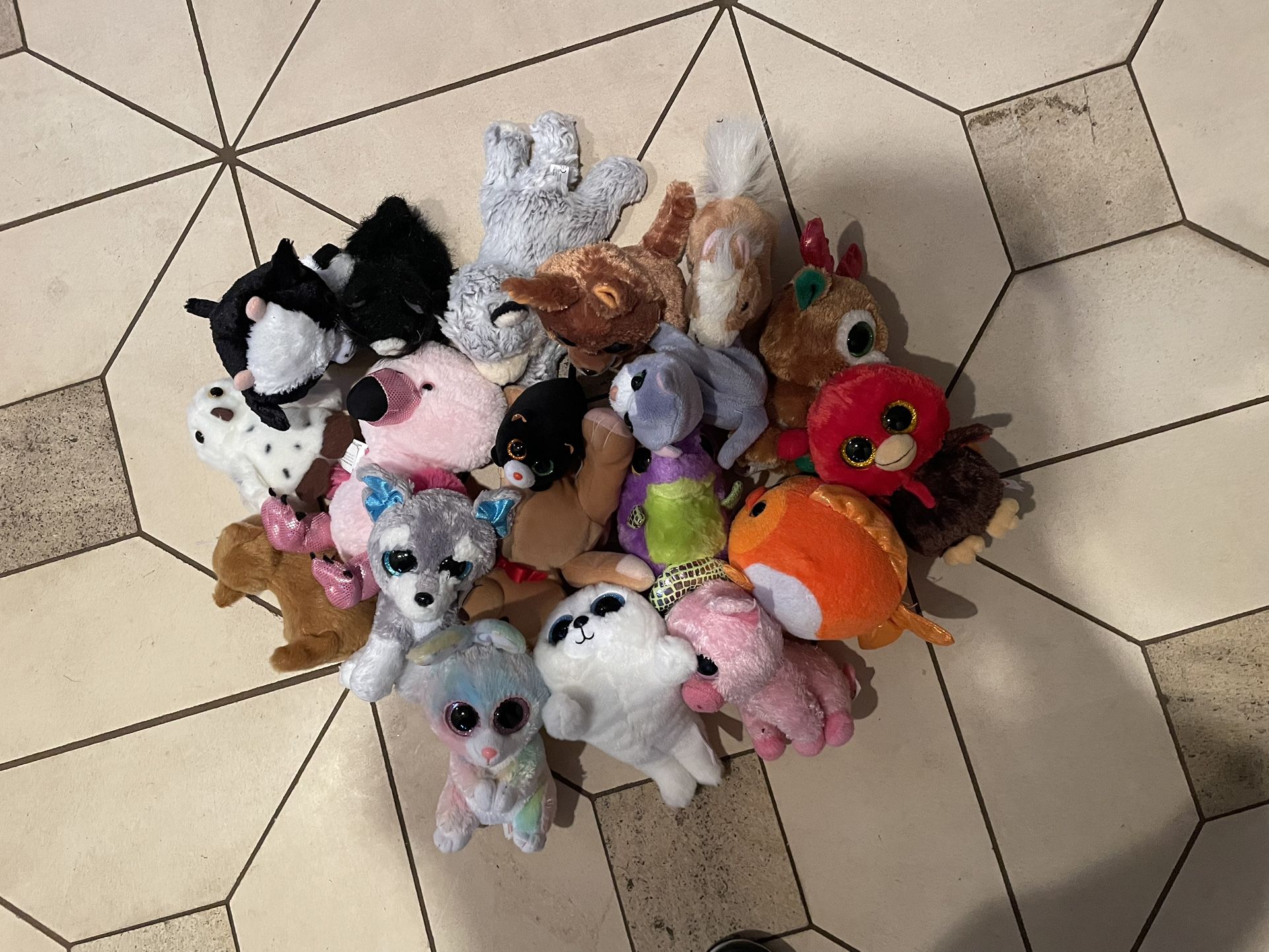 Big Eyed Stuffed Animals