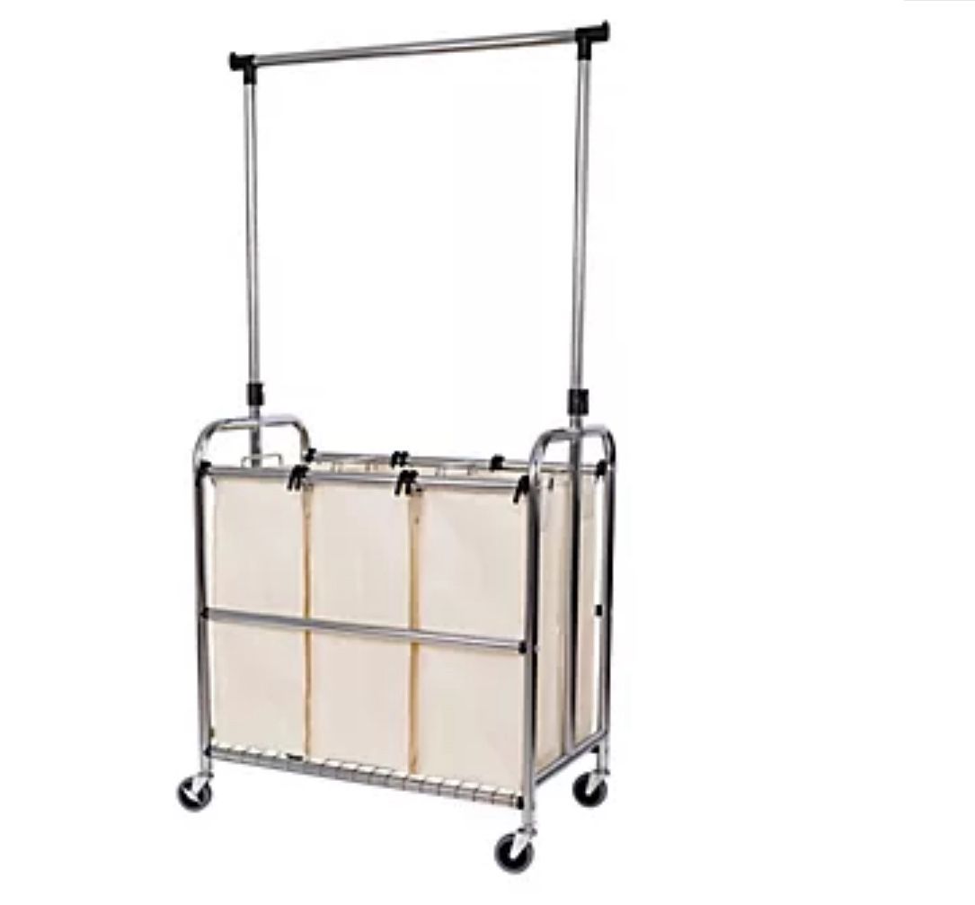 Hanging Bar, Laundry Sorter
