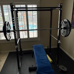 Weight Rack For Squat And Bench