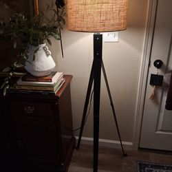 Black Iron 2 way floor lamp 40
