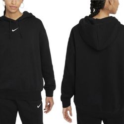 NWOT NIKE Sportswear Collection Essentials Oversize Hoodie in Black/White (S)