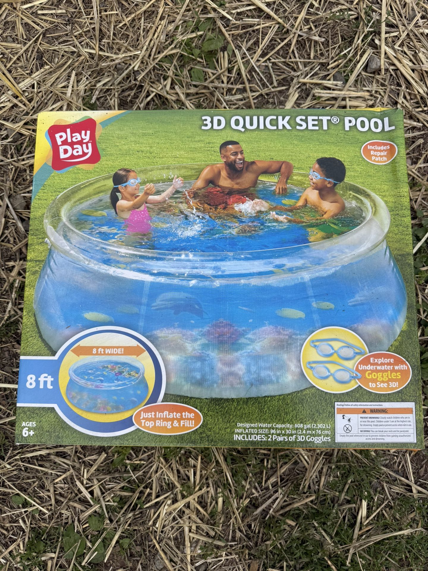 3D Quick Set Pool Brand New