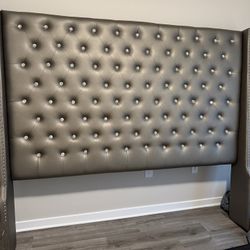 King Headboard - Gray