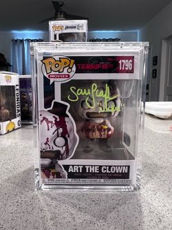 Art the clown #1796 signed