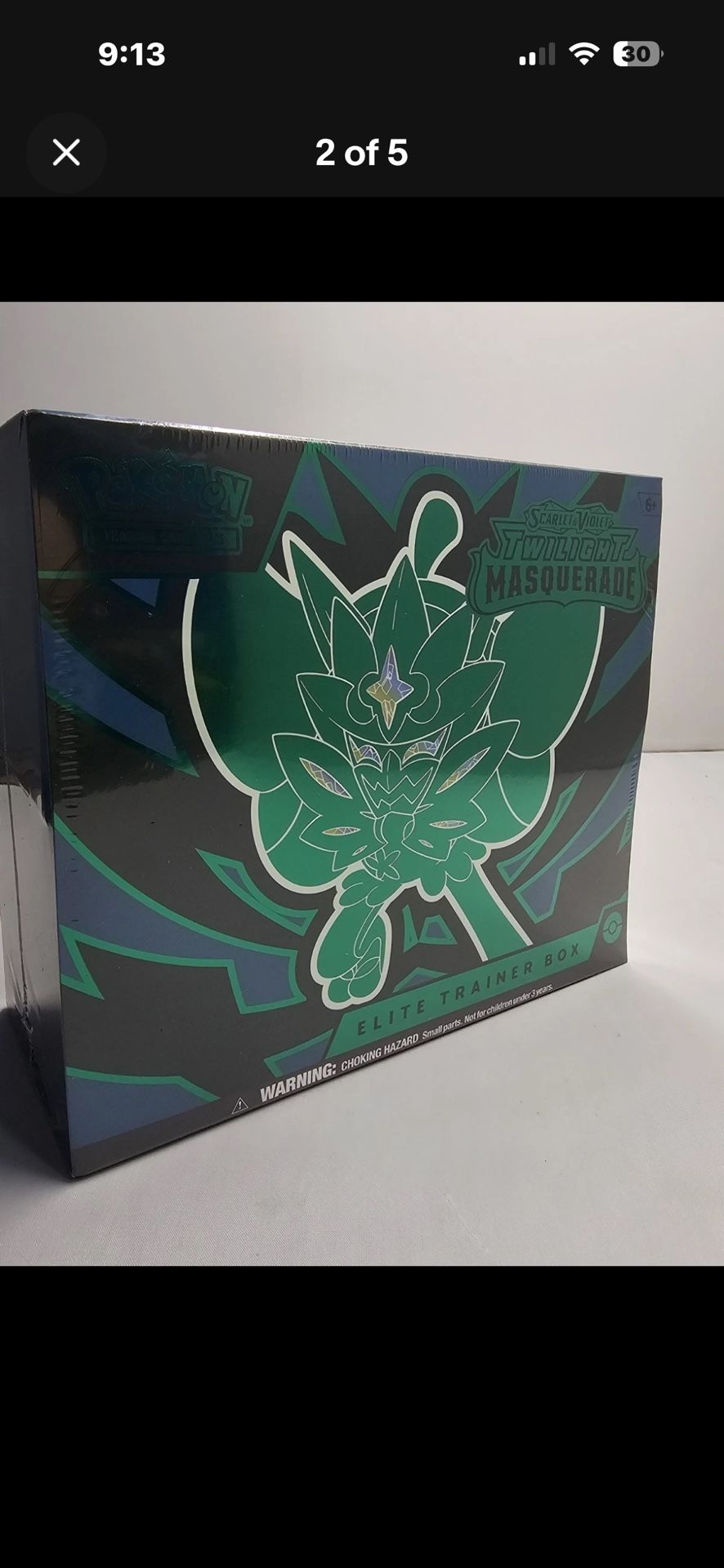 Pokemon TCG Scarlet and Violet: Twilight Masquerade ETB - Sealed