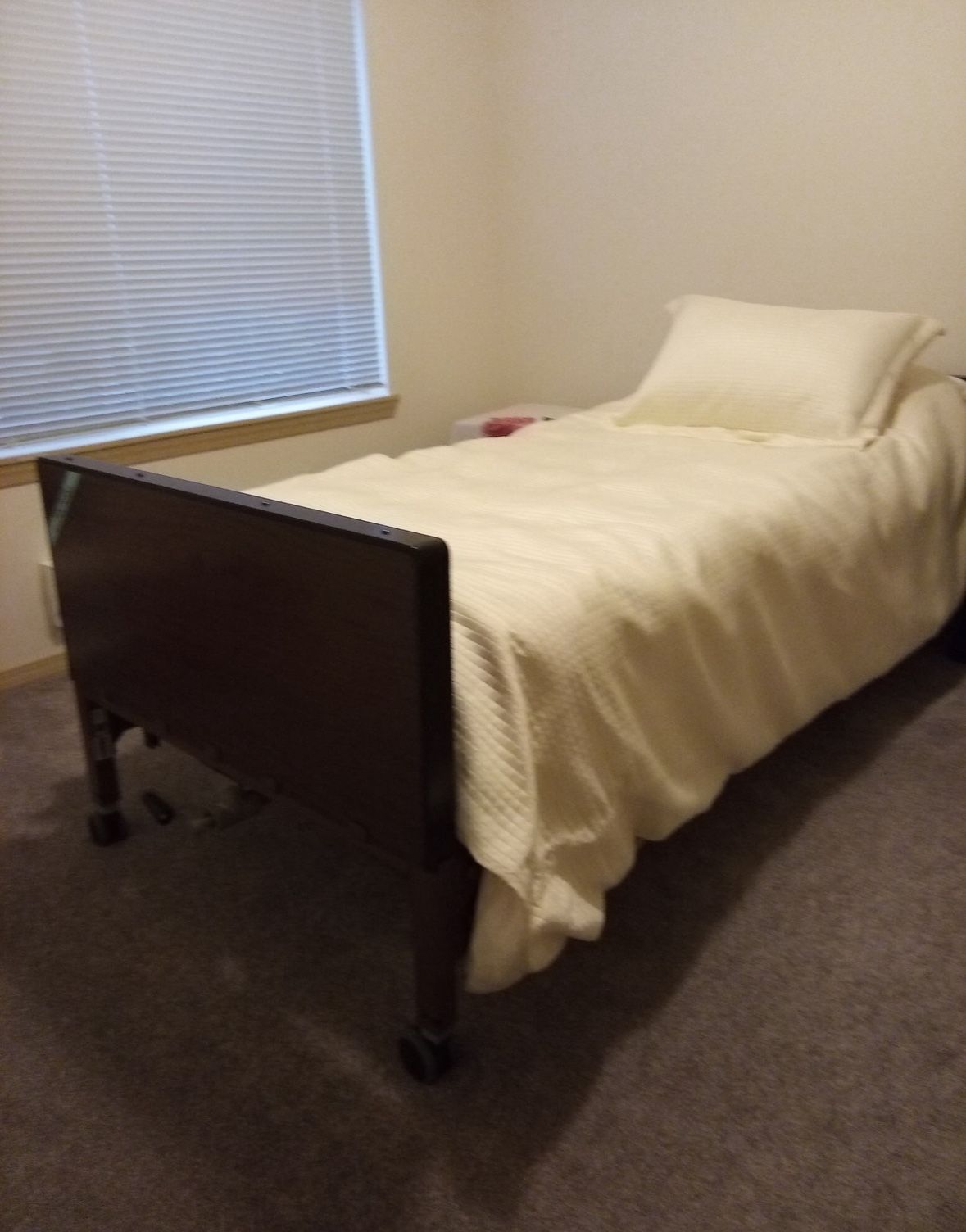 Twin sized hospital bed