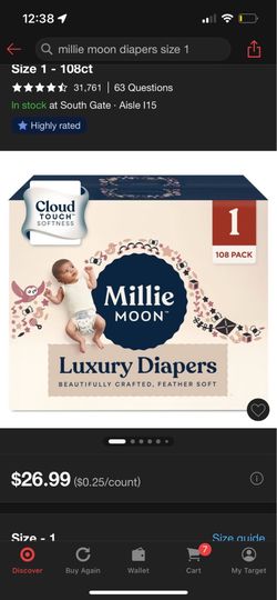 Millie Moon Diapers