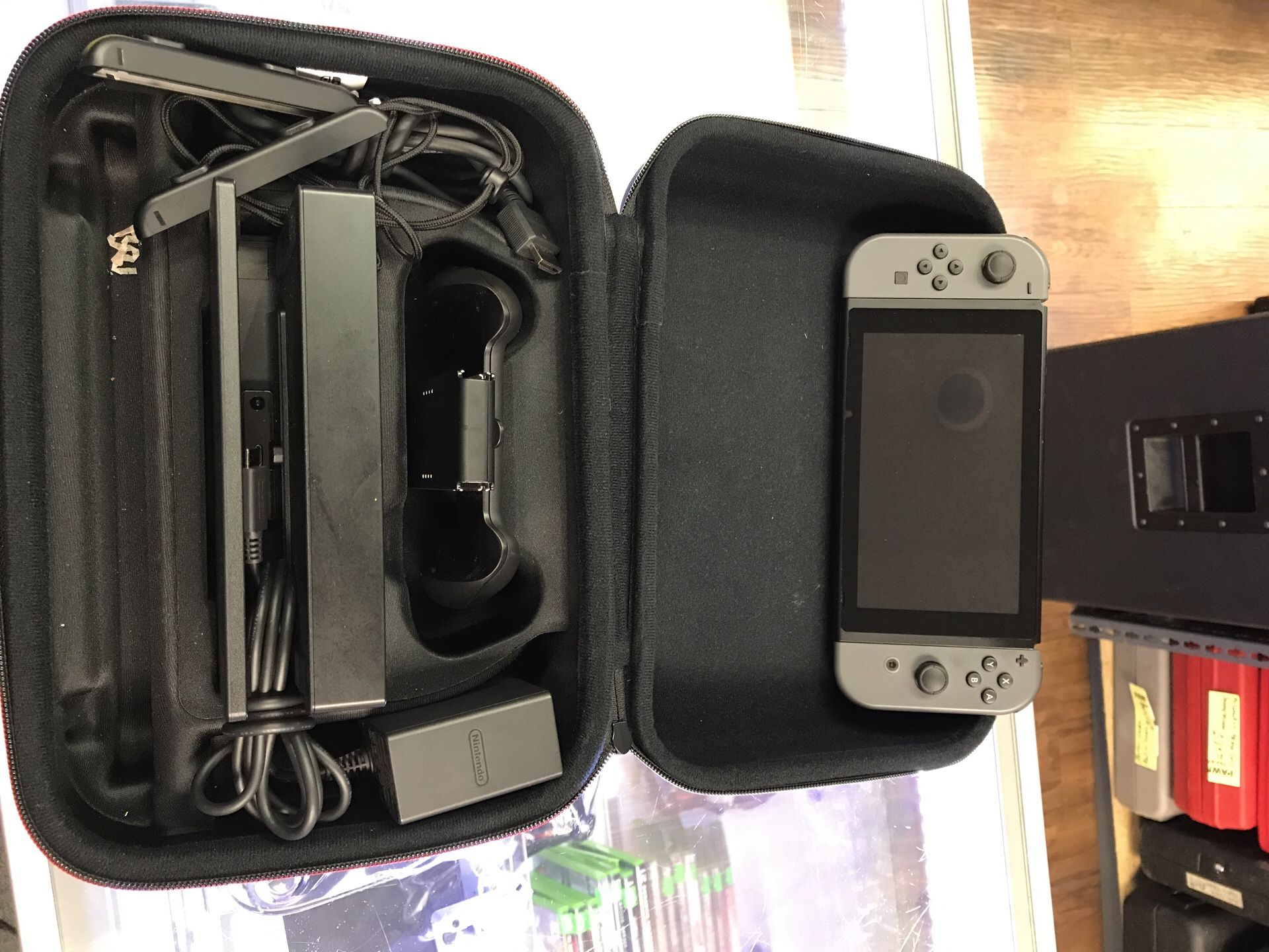 Nintendo Switch Black Color with Carry Case