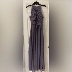 Purple Bridesmaids Dress Size 8