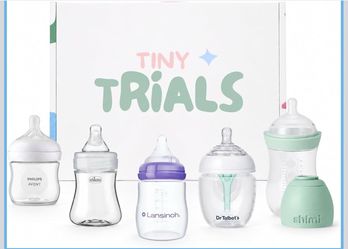 Baby Bottle Trial Pack Variety Box for Newborns – 5 Bottles Featuring Chicco, Dr. Talbot’s, Shimi, Lansinoh & Philips Avent – Anti-Colic, Breastfeedin